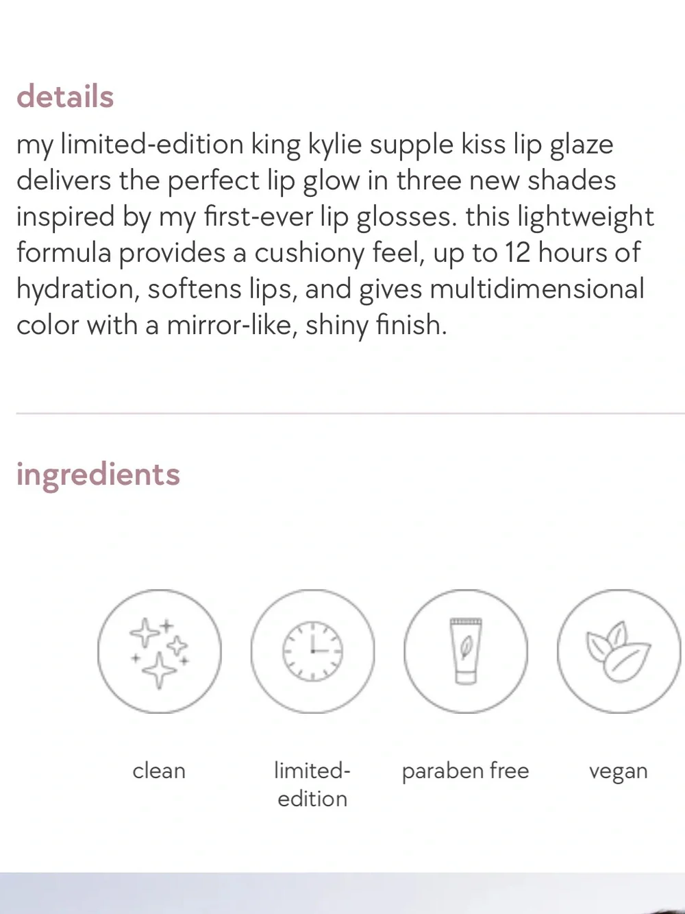 🌻 Kylie Supple Kiss Lip Glaze - She’s Back New